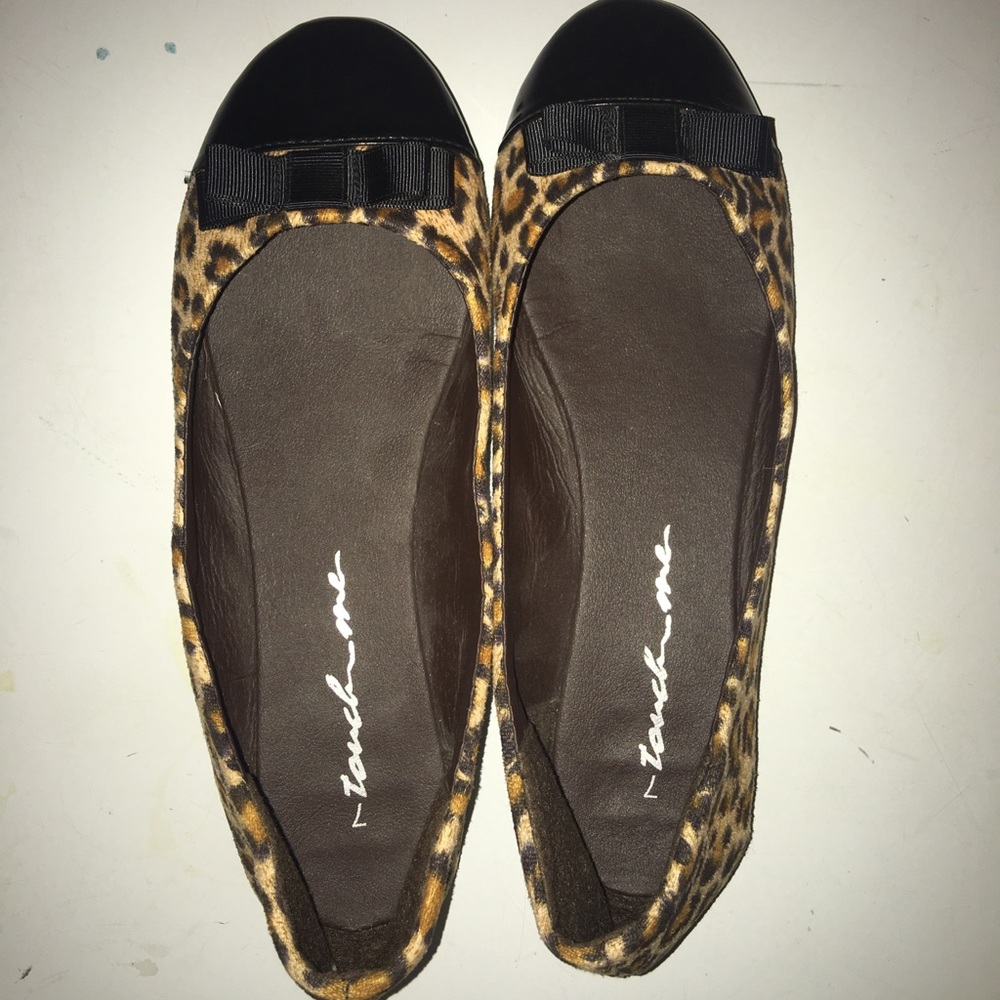 Animal print flats 🥿